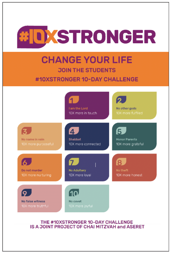 #10XSTRONGER STUDENTS 10-Day Challenge Booklet – Printed